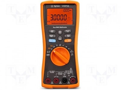 Мултиметър U1271A Цифров мултиметър; LCD; V DC:300m/3/30/300/1000V; Темп: -20?55°C